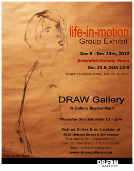 Life In Motion 2012 Sketch by Jillian Mayne